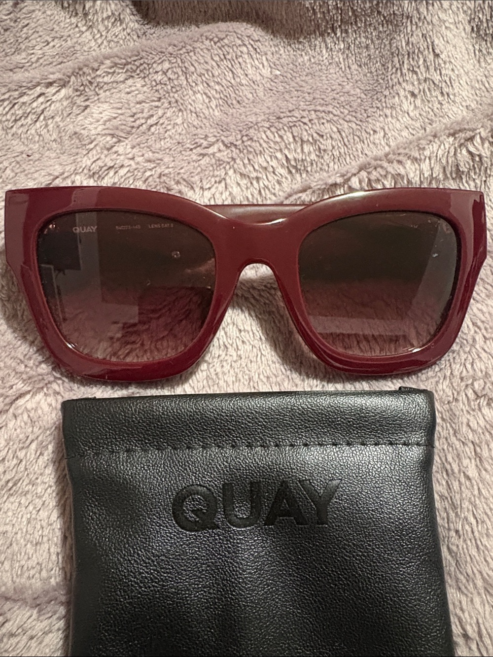 Quay Australia Deep Wine Sunglasses